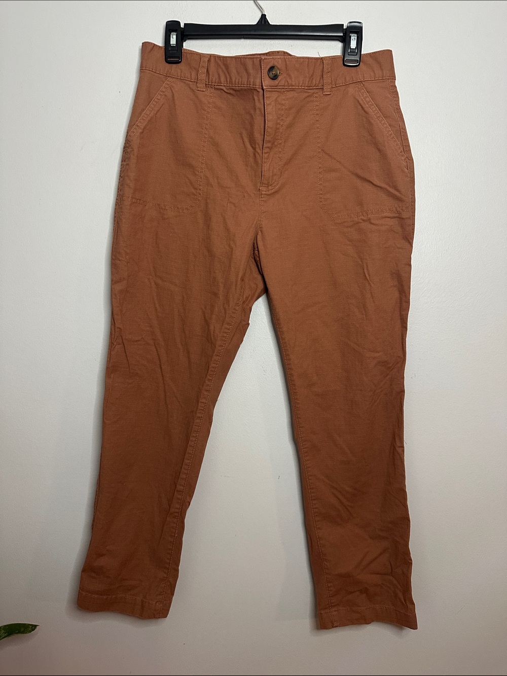 Eddie Bauer Rust-Toned Pants size 10